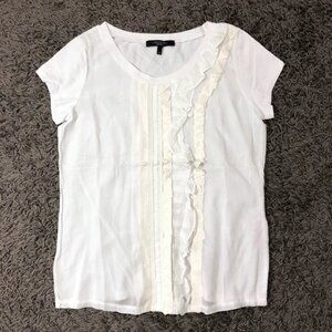 White House Black Market Shirt Round neck short sleeves
